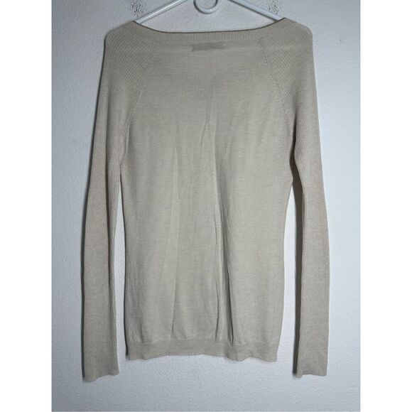 IKKS Girls Cashmere Wool Blend Top Long Sleeve Golden Trim Size XL - Picture 3 of 12